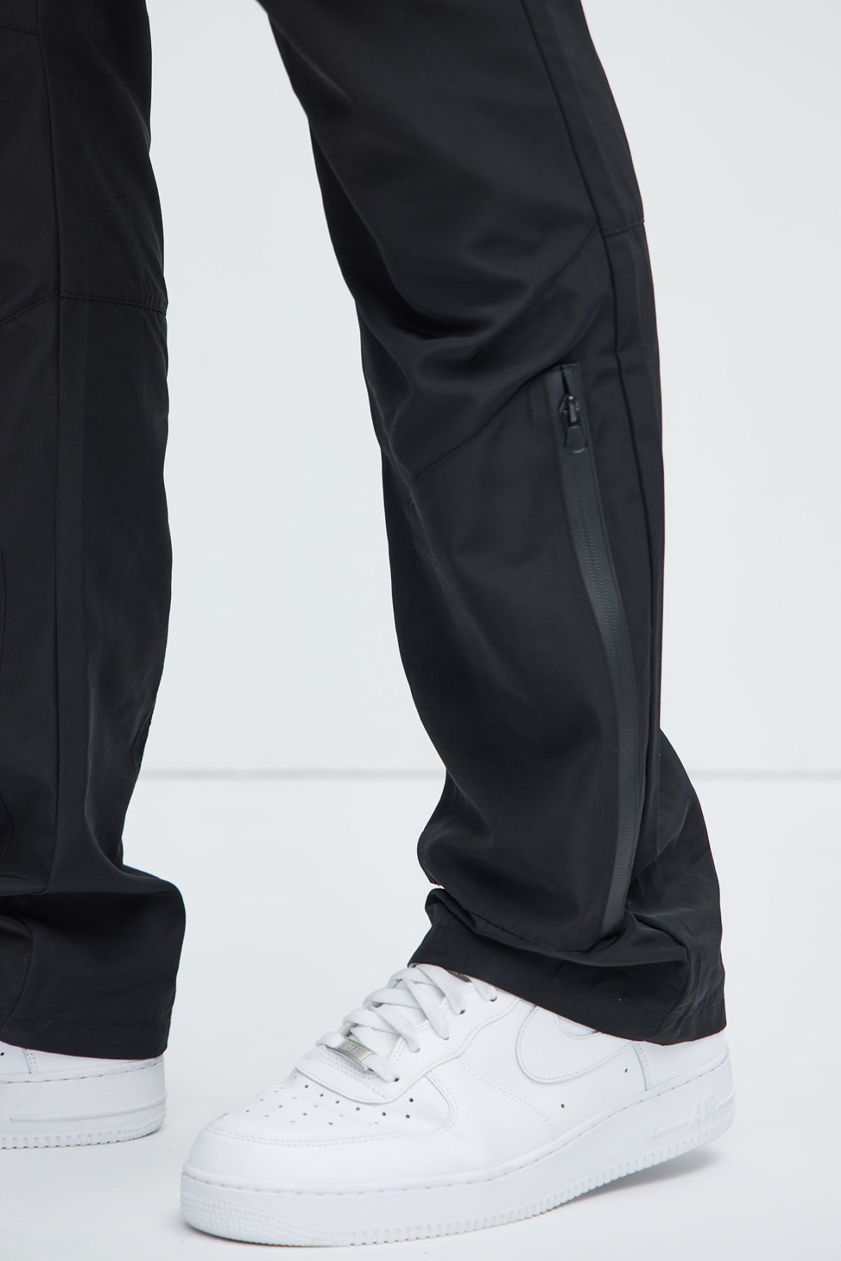 Take Me On Cargo Nylon Pants - Black