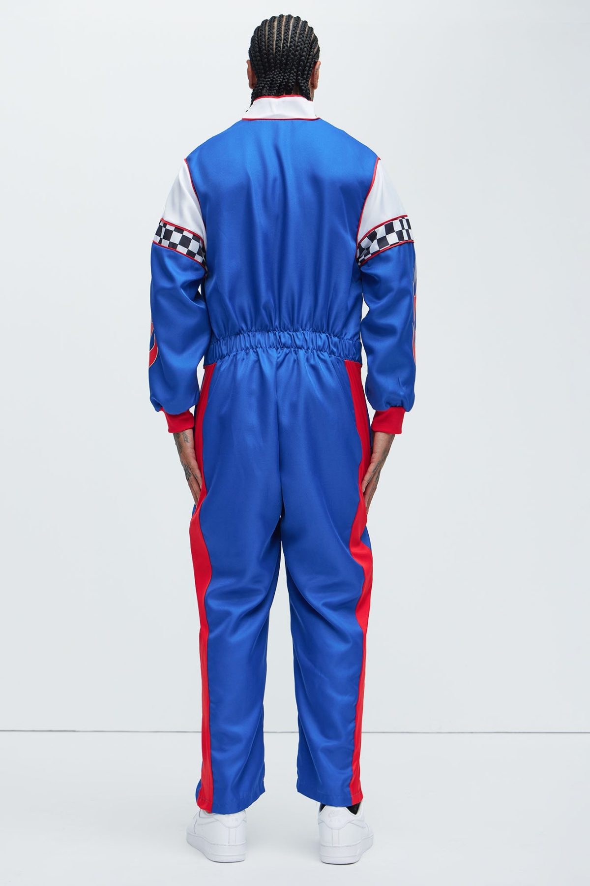 Speedway Racer Costume - Blue/combo