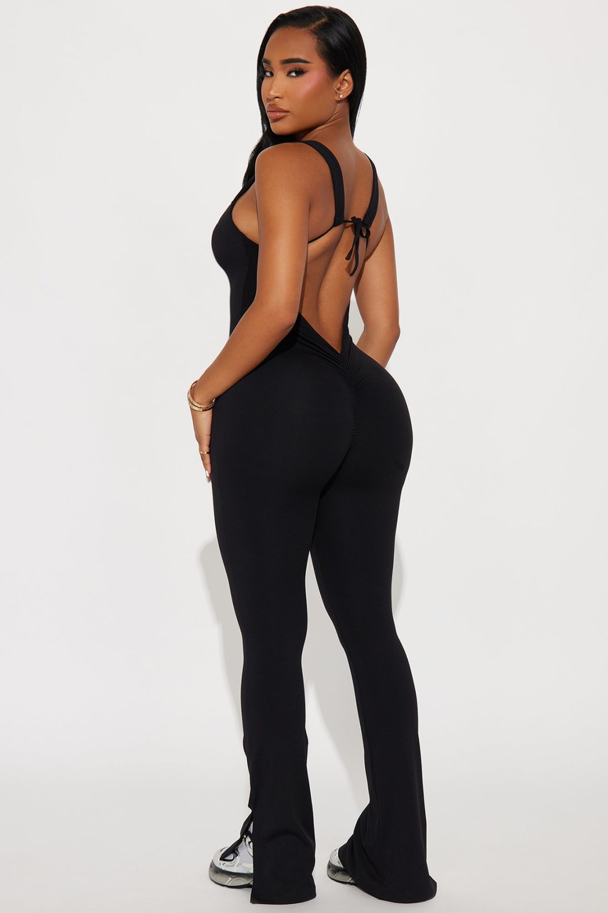 Get To Work Active Jumpsuit - Black