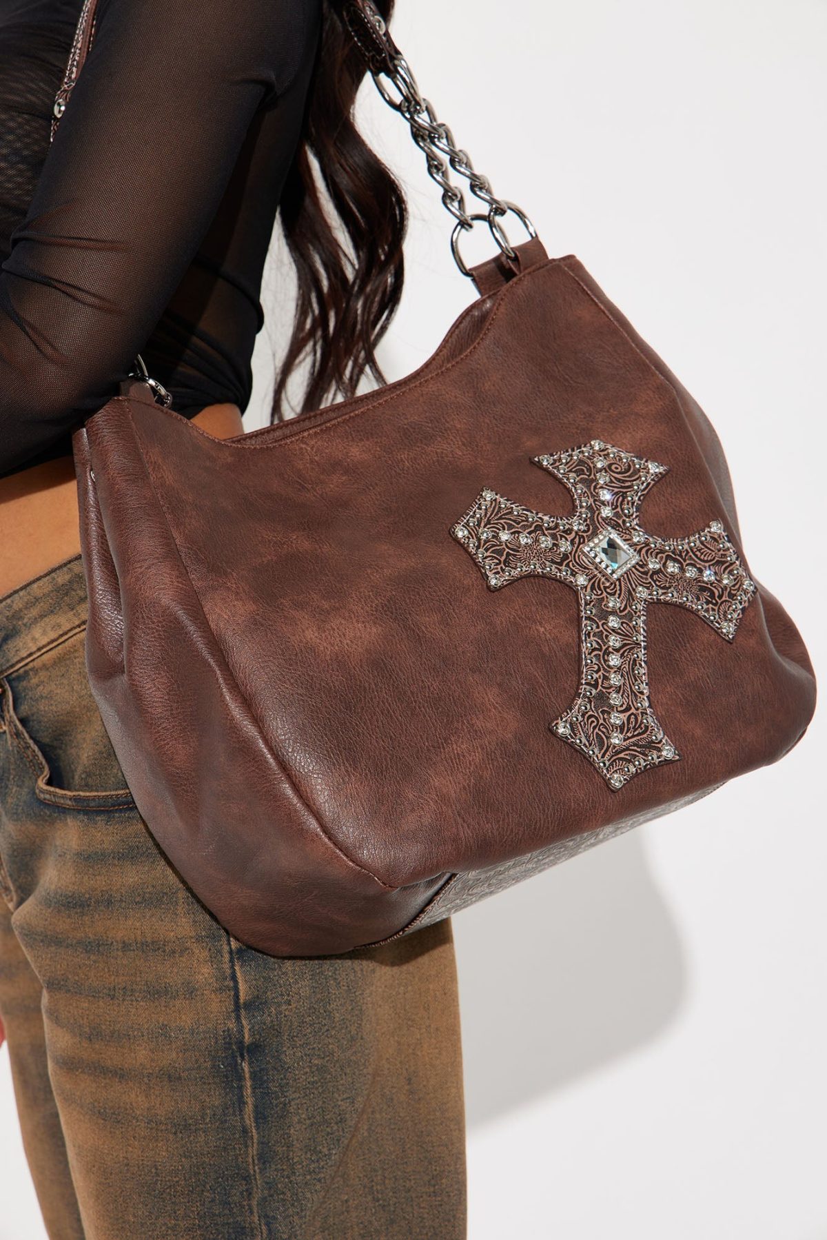 All In Faith Tote Bag - Brown