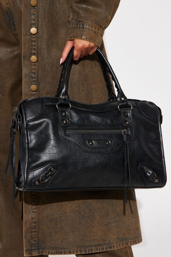 Missed You Handbag - Black