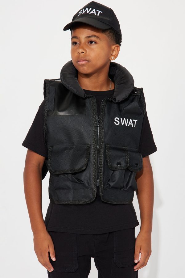 Mini FBI Agent Costume - Black