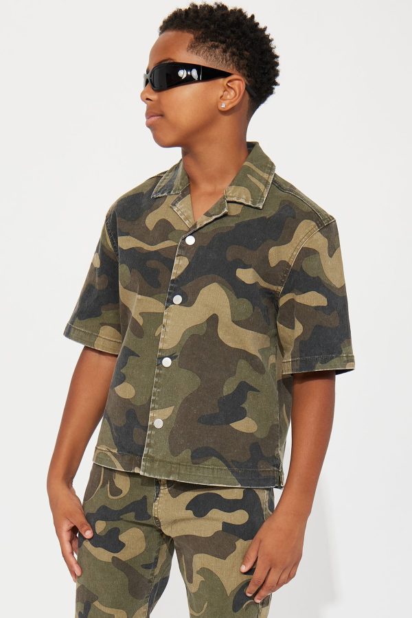 Mini Won't Do Camo Shirt - Camouflage